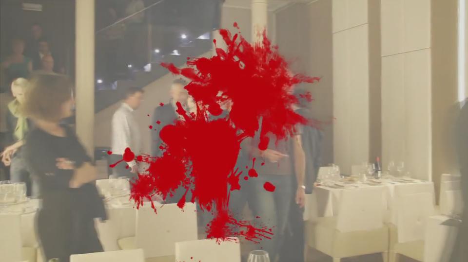 A murder mystery played out at the dinner table