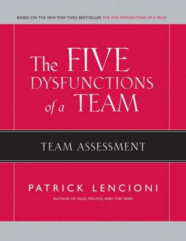 The Five Dysfunctions of a Team by Patrick Lencioni, book cover