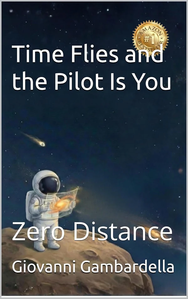 Time Flies and the Pilot Is You by Giovanni Gambardella, book cover